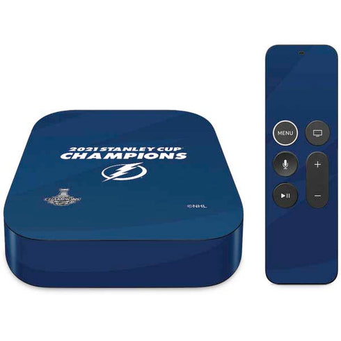 NHL 2021 Stanley Cup Champions Tampa Bay Lightning Apple TV Skin